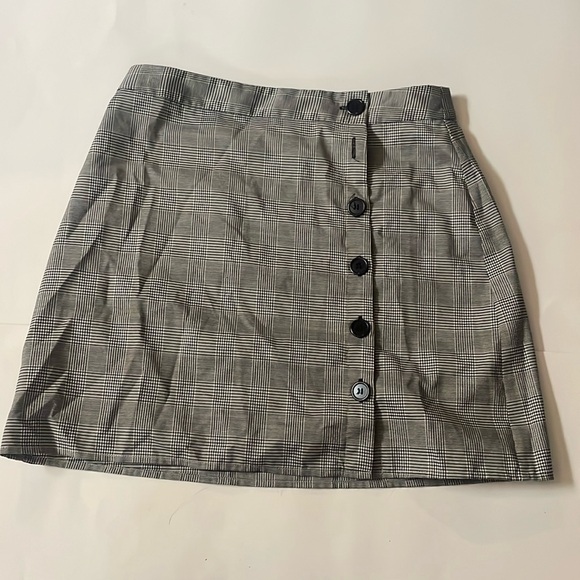 Plaid mini skirt - Picture 1 of 3